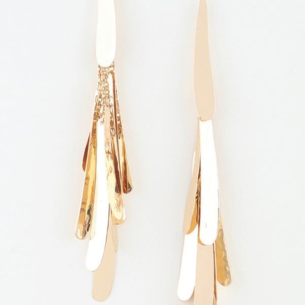 Women's Earrings Drops Feather BYMANYC ® New York SOHO MODERN FEATHER - New Collection