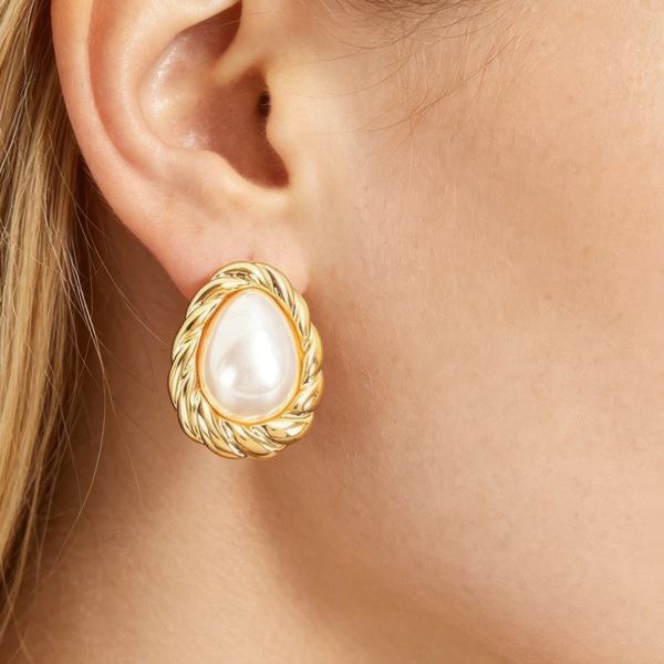 Women's Earrings Studs BYMANYC ® New York LEXINGTON ROPE - New Collection