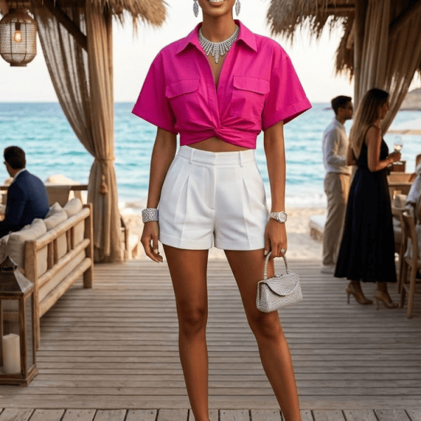 WOMEN'S BLOUSE BELMONT New Collection IBIZA Summer – BYMANYC ® New York