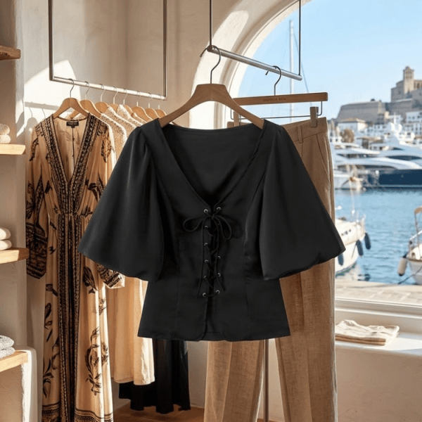 WOMEN'S BLOUSE HAMPTONS - Boutique Fashion Top - BYMANYC ® New York