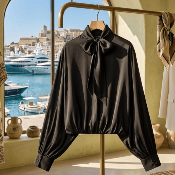 WOMEN'S BLOUSE LOS ANGELES - Boutique Fashion Top - BYMANYC ® New York