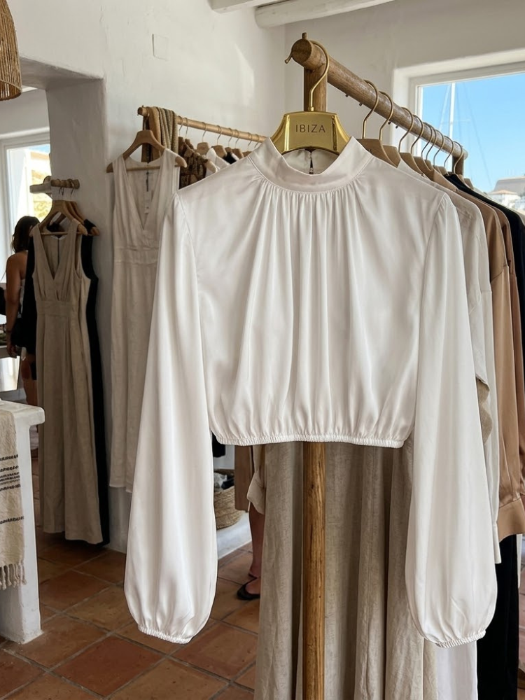WOMEN'S BLOUSE PROVIDENCE - Boutique Fashion Top - BYMANYC ยฎ New York