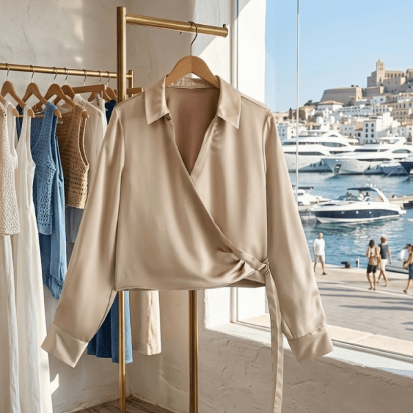 WOMEN'S BLOUSE SEATTLE - Boutique Fashion Top - BYMANYC ® New York