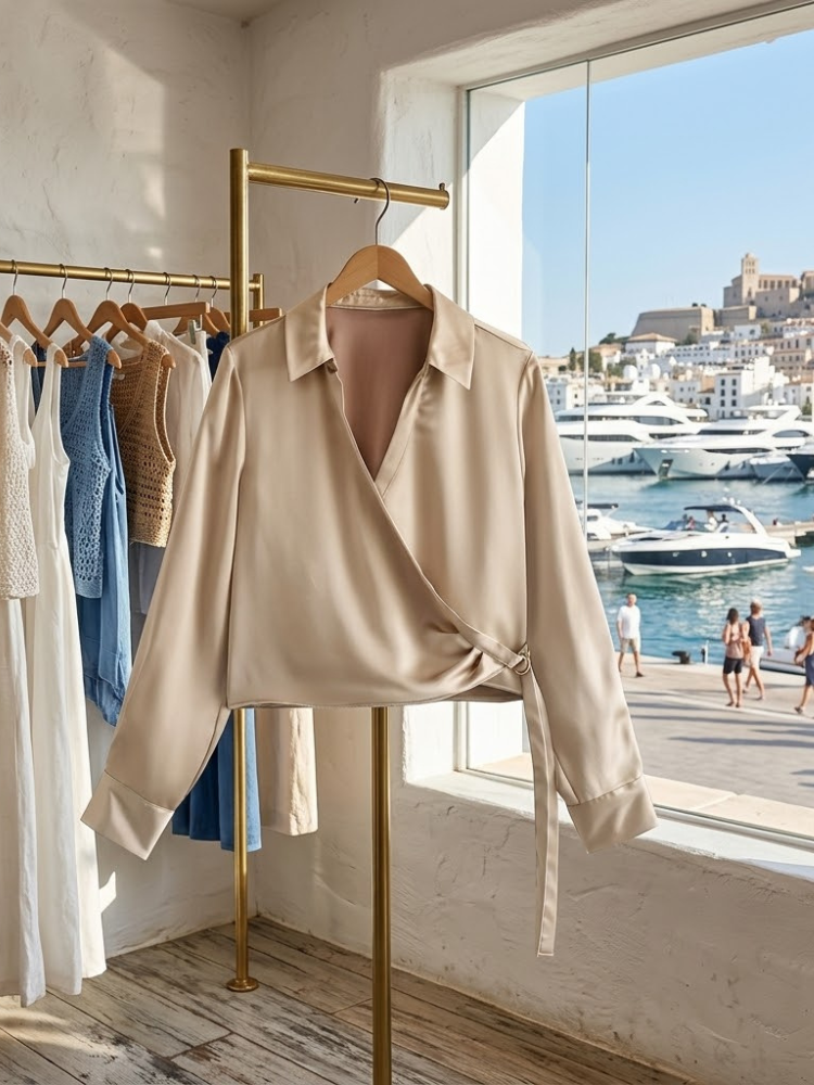 WOMEN'S BLOUSE SEATTLE - Boutique Fashion Top - BYMANYC ยฎ New York