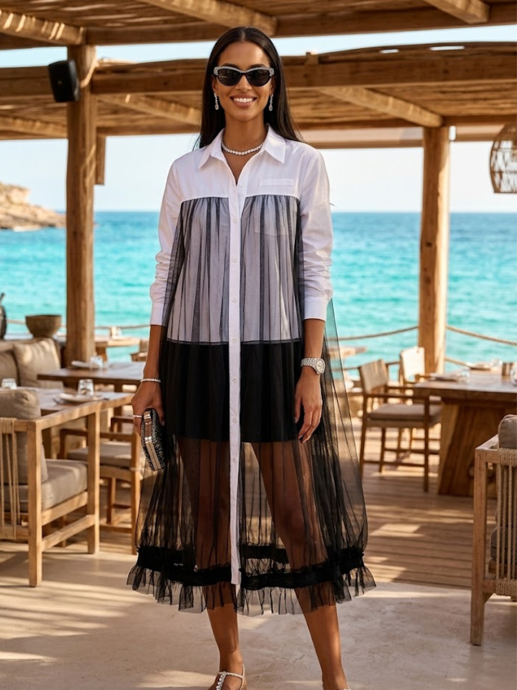 WOMEN'S DRESS CALA BASSA IBIZA Collection BYMANYC ยฎ New York