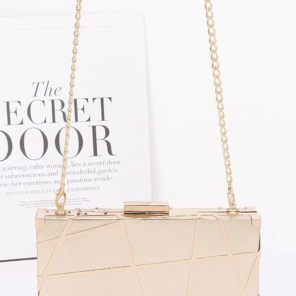 WOMEN'S METALLIC CLUTCH FIFTH AVENUE New Collection BYMANYC ® New York