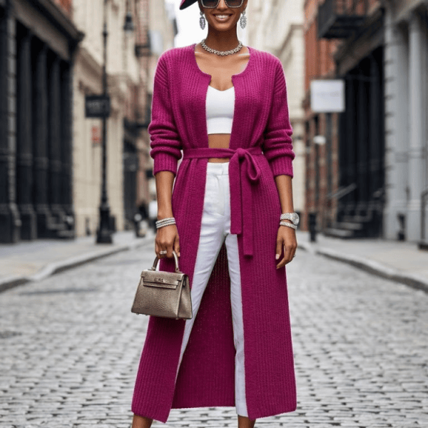Woman's Cardigan PARK AVENUE New Collection FASHION CHIC - BYMANYC ® New York