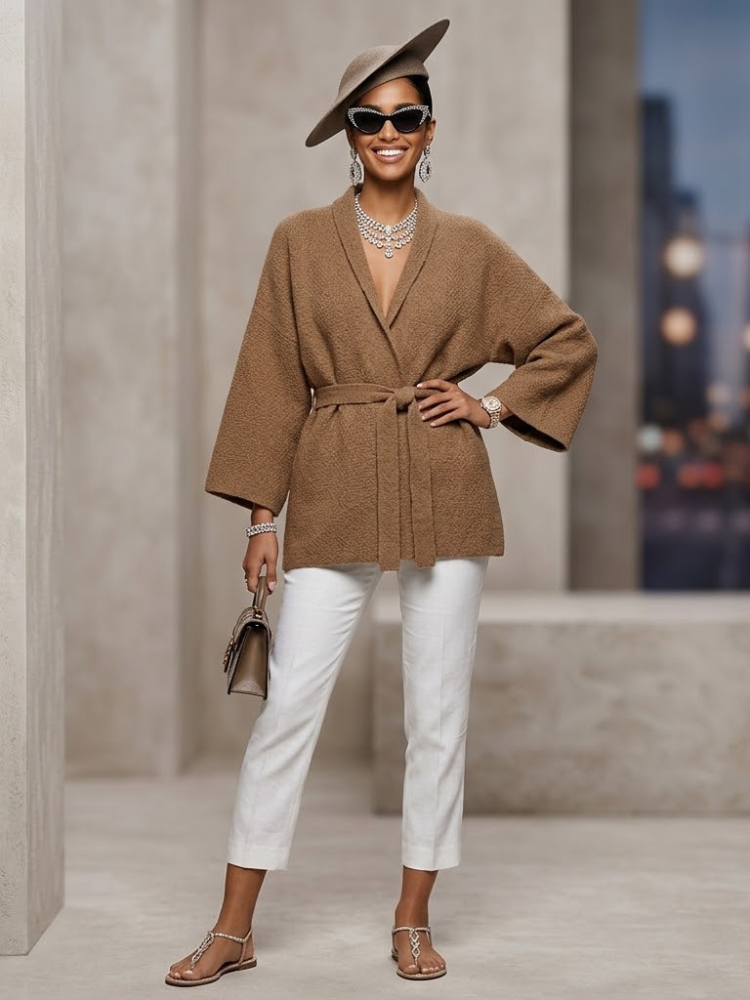 Woman's Cardigan TRIBECA New Collection FASHION CHIC - BYMANYC ยฎ New York
