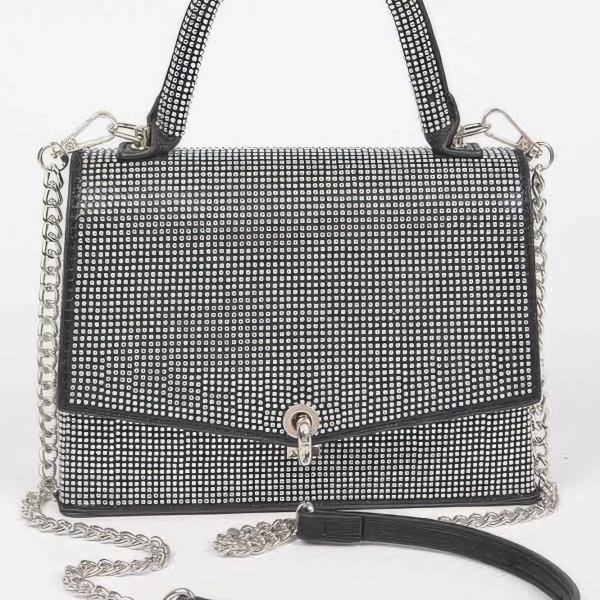 Women's Handbag Hotfix Rhinestone Clutch - MURRAY HILL - BYMANYC ® New York