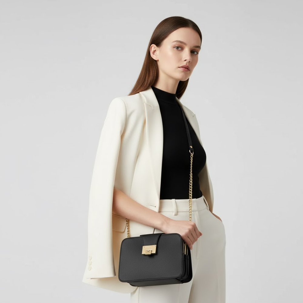 Women's Handbags: SoHo Chain Flap | Manhattan Chic Collection BYMANYC ยฎ New York