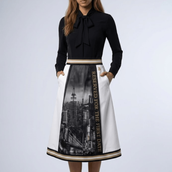 Women's Limited Edition NOLITA Midi Skirt | GARMENT DISTRICT Collection | BYMANYC ® New York
