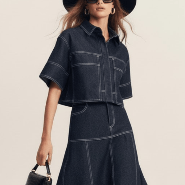 Women's Skirt and Jacket Set CHELSEA NYFW New Colecction BYMANYC ยฎ New York
