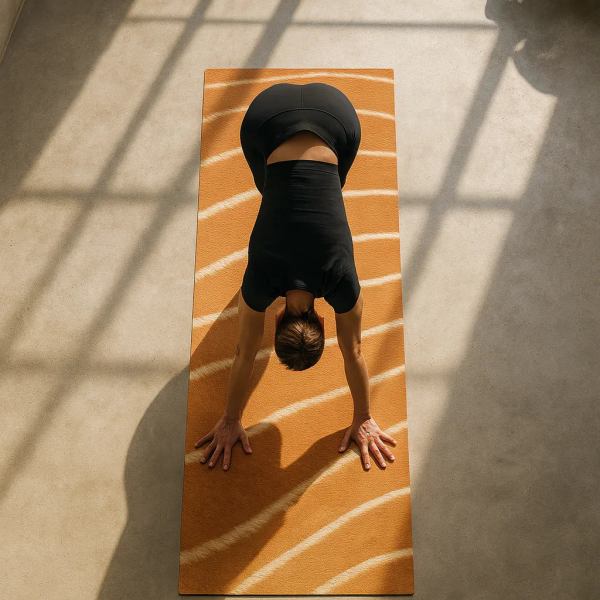 Bongo Jungle-Inspired Eco Yoga Mat – Wild Rhythm, Soft Cushion | Yune