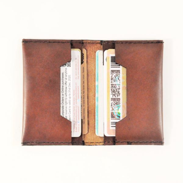 Leather Bifold Card Wallet