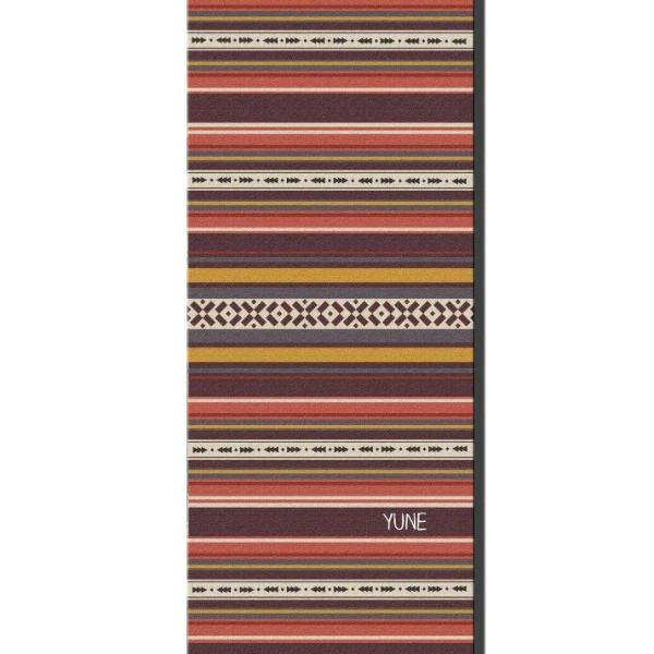 Yoga Mat | 6mm Thick | Striped | Non-Slip | Eco Friendly | Yune Yoga | Kim