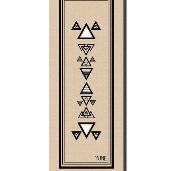 Yoga Mat | 6mm Thick | Striped | Non-Slip | Eco Friendly | Yune Yoga | Mariah