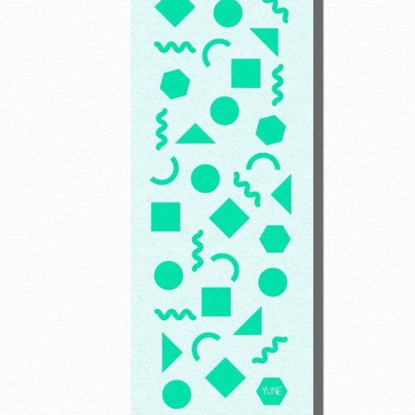 Oberon “Forest Flow” Yoga Mat – 6mm Non-Slip, Eco-Friendly (Green)