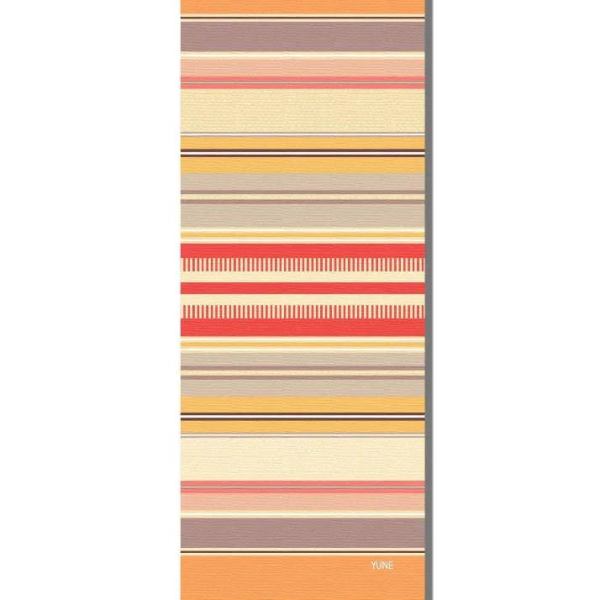 Raliegh Yoga Mat – 6mm Eco-Friendly, Non-Slip Striped Cushion for Home, Studio & Travel