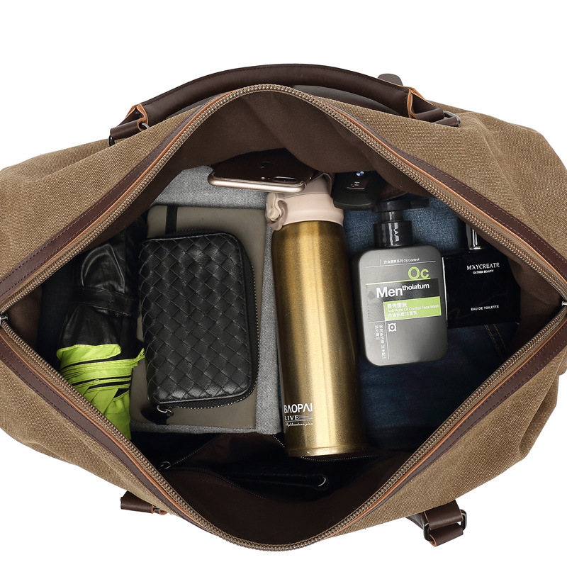 0f1a713f-7cd8-49f0-88aa-b56312e0bf35.jpg New Fashion Outdoor Travel Bag Portable Canvas Diagonal - Image 2