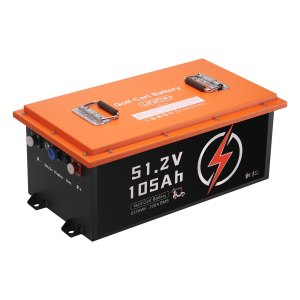 48V 105Ah Golf Cart Lithium Battery With 20A Charger And Touch Monitor - Image 1