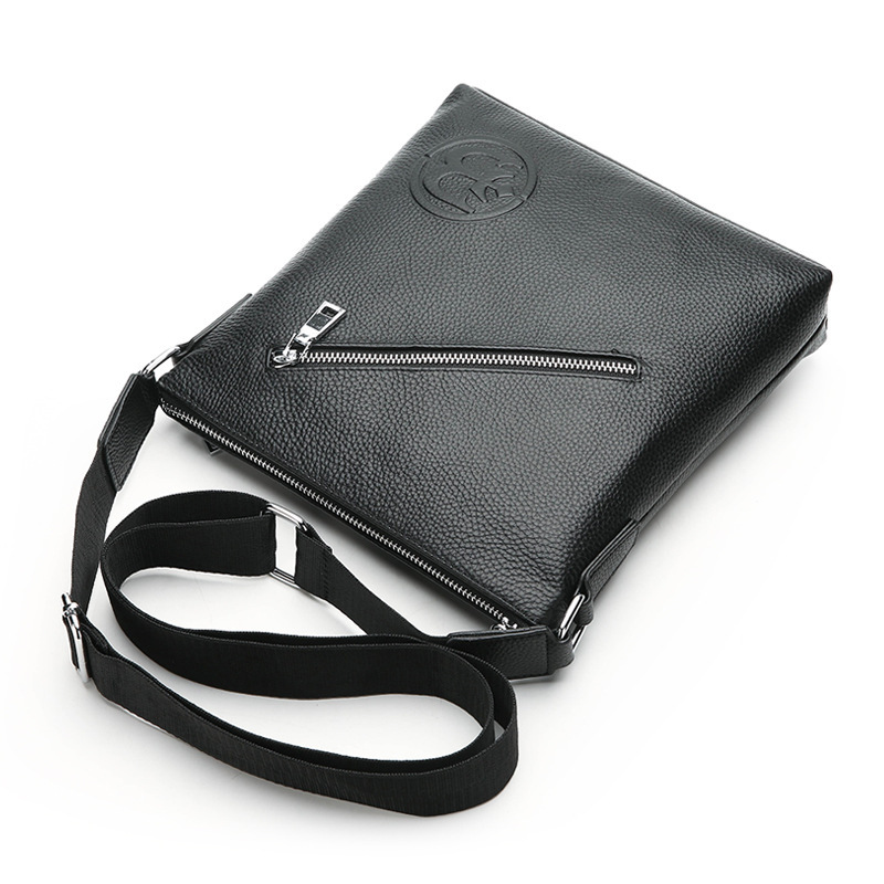 Leather Messenger Bag Leather Hanging Men's Business Cross Leather Messenger Bag Leather Hanging Men's Business Cross