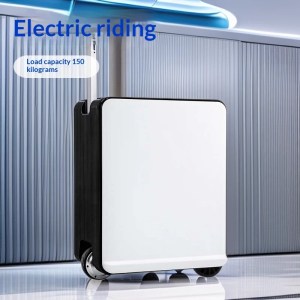 Electric Suitcase Riding And Walking Assist Trolley - Image 1