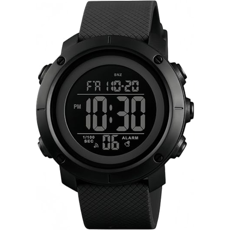 Men's Digital Sports Watch, Waterproof Military Watch With Backlight Men's Digital Sports Watch, Waterproof Military Watch With Backlight