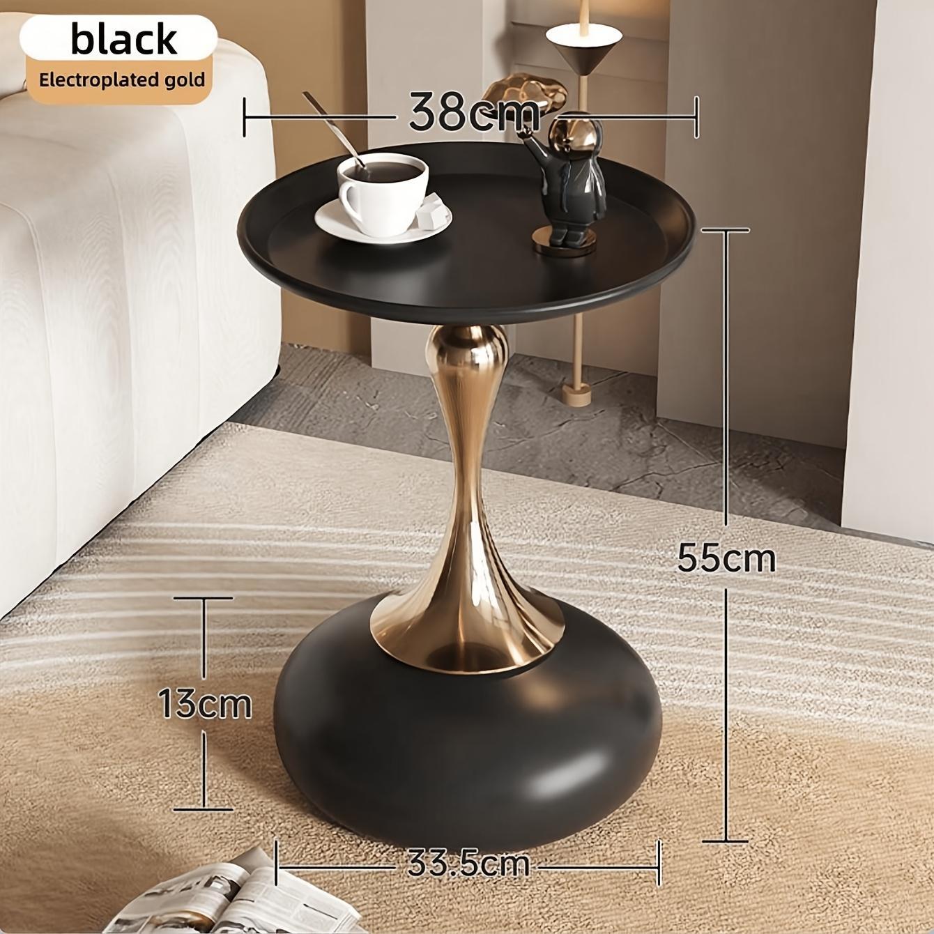 Stylish Round Side Table With A Slim Waist Design,Self-pickup Only Stylish Round Side Table With A Slim Waist Design,Self-pickup Only