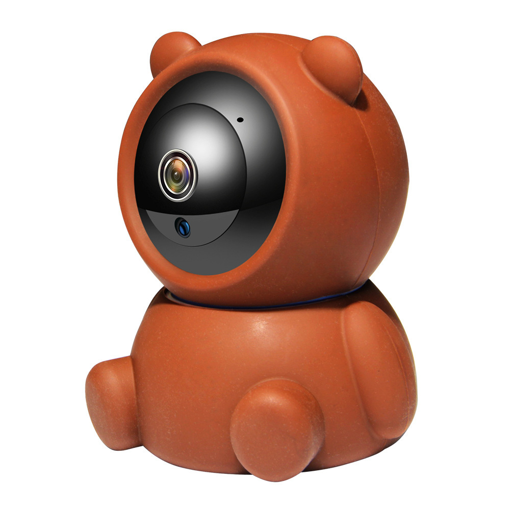 766209156920.jpg Bear Camera1080P Wifi IP Camera Auto Tracking IR Night Vision Home Security Camera - Image 3
