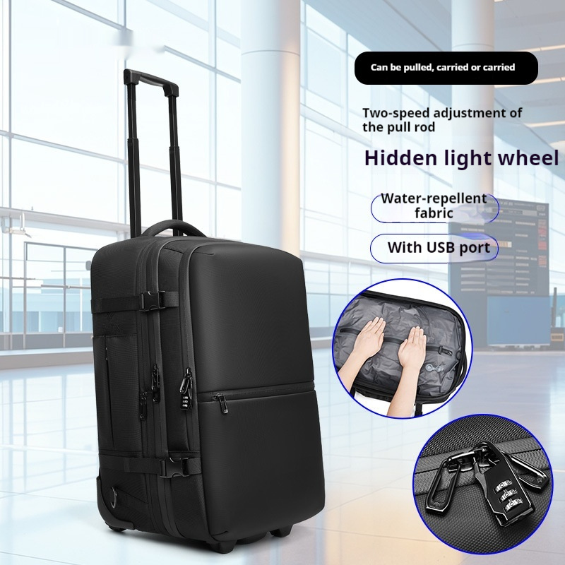 8d2fe1ed-2b99-4e50-8553-70f34d7628b1_fine.jpeg New Multi-functional Men's Compression Travel Bag - Image 2