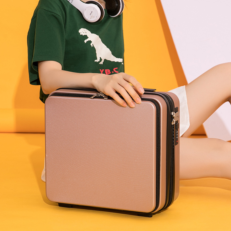 931e320b-c998-406c-a6d6-8242c72df26d.jpg Women's Mini Cornetto Functional Portable Suitcase Luggage - Image 3