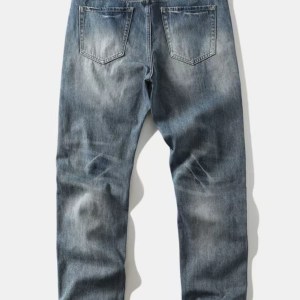 B2 - Non-elastic Small Straight-leg Pants - Image 1