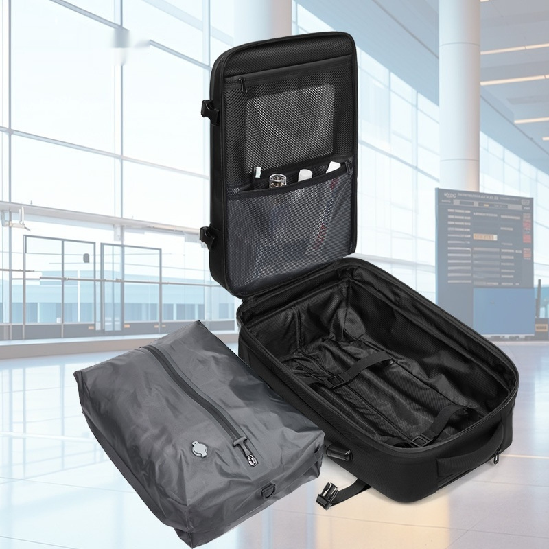 ec0922a7-42f8-4a30-8dc2-bbb7aef68aae_fine.jpeg New Multi-functional Men's Compression Travel Bag - Image 3