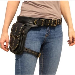 Medieval Punk European And American Retro Belt Satchel - Image 1